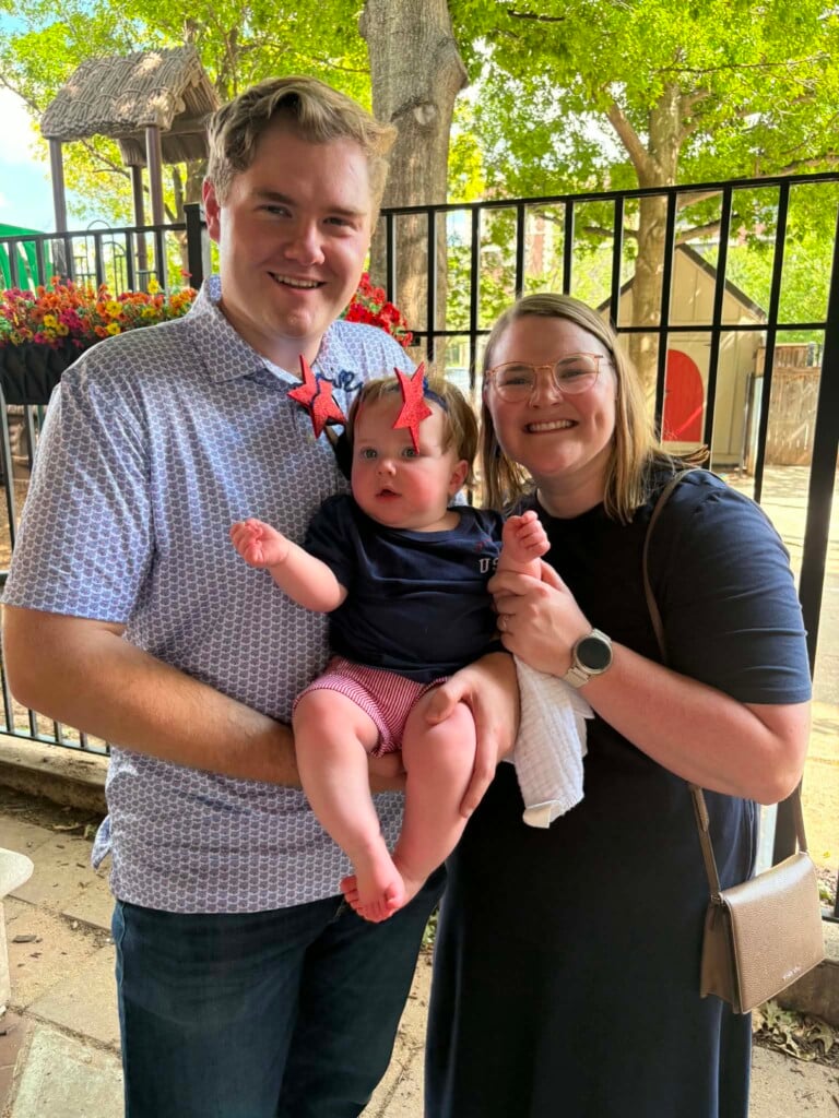 Maggie Sharum and her family