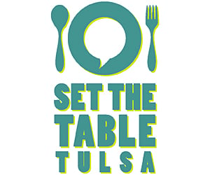 set the table tulsa logo, for article on family meals