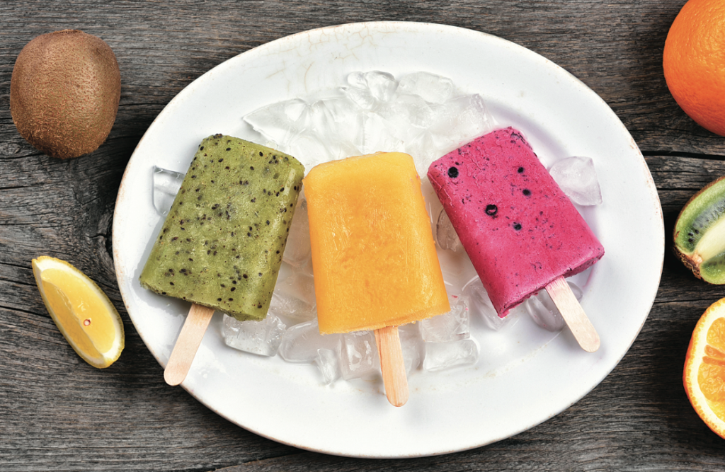 homemade popsicles are great for families looking for unprocessed snacks