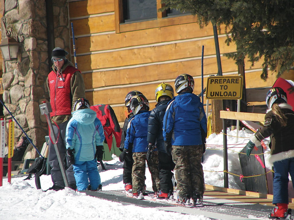 family ready to ski in boulder colorado