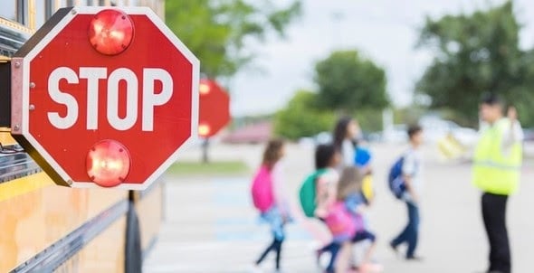 school zone safety concept