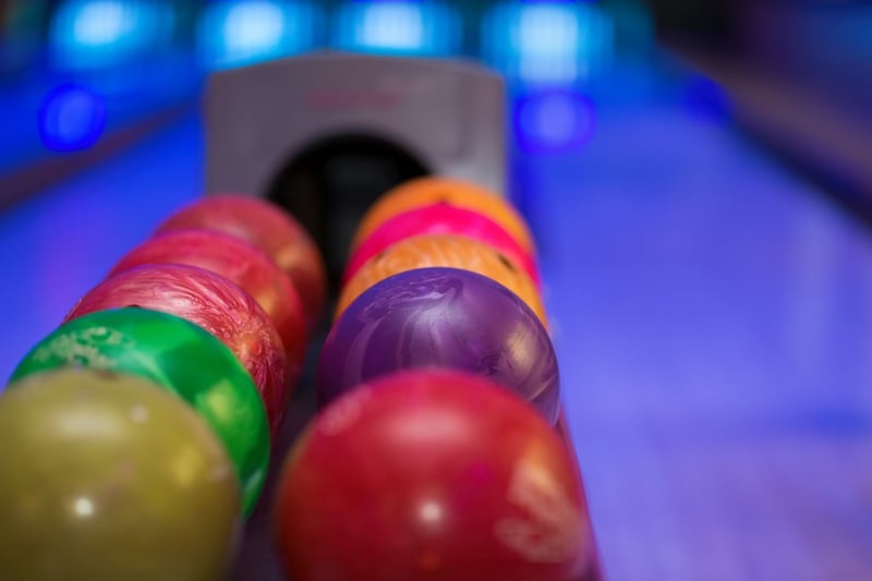 bowling balls, for list of indoor places to play in tulsa
