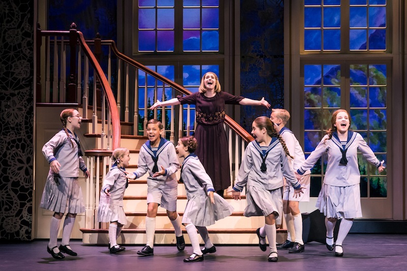 a scene from the sound of music broadway tour