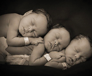 triplets, for article on preparing for multiples