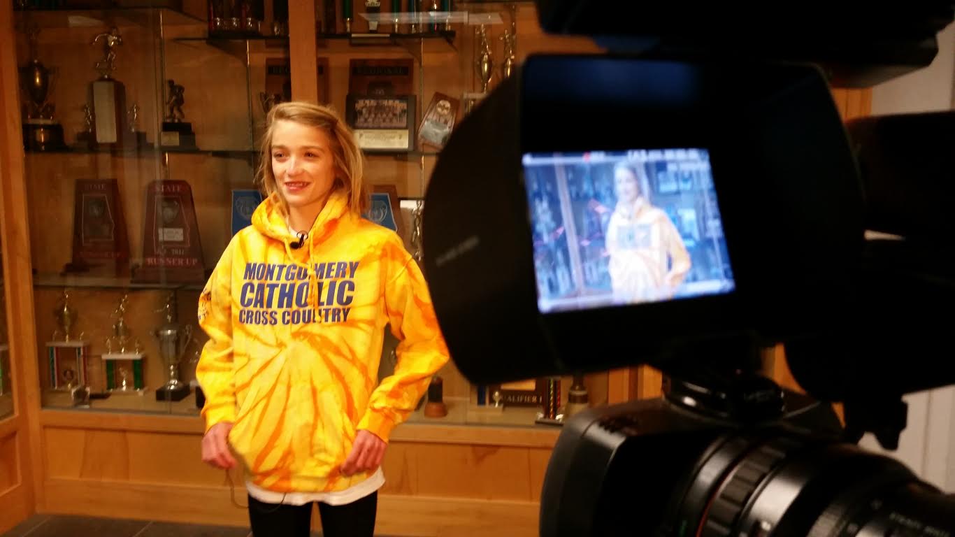 8th Grade Runner at Montgomery Catholic Cross Country Star