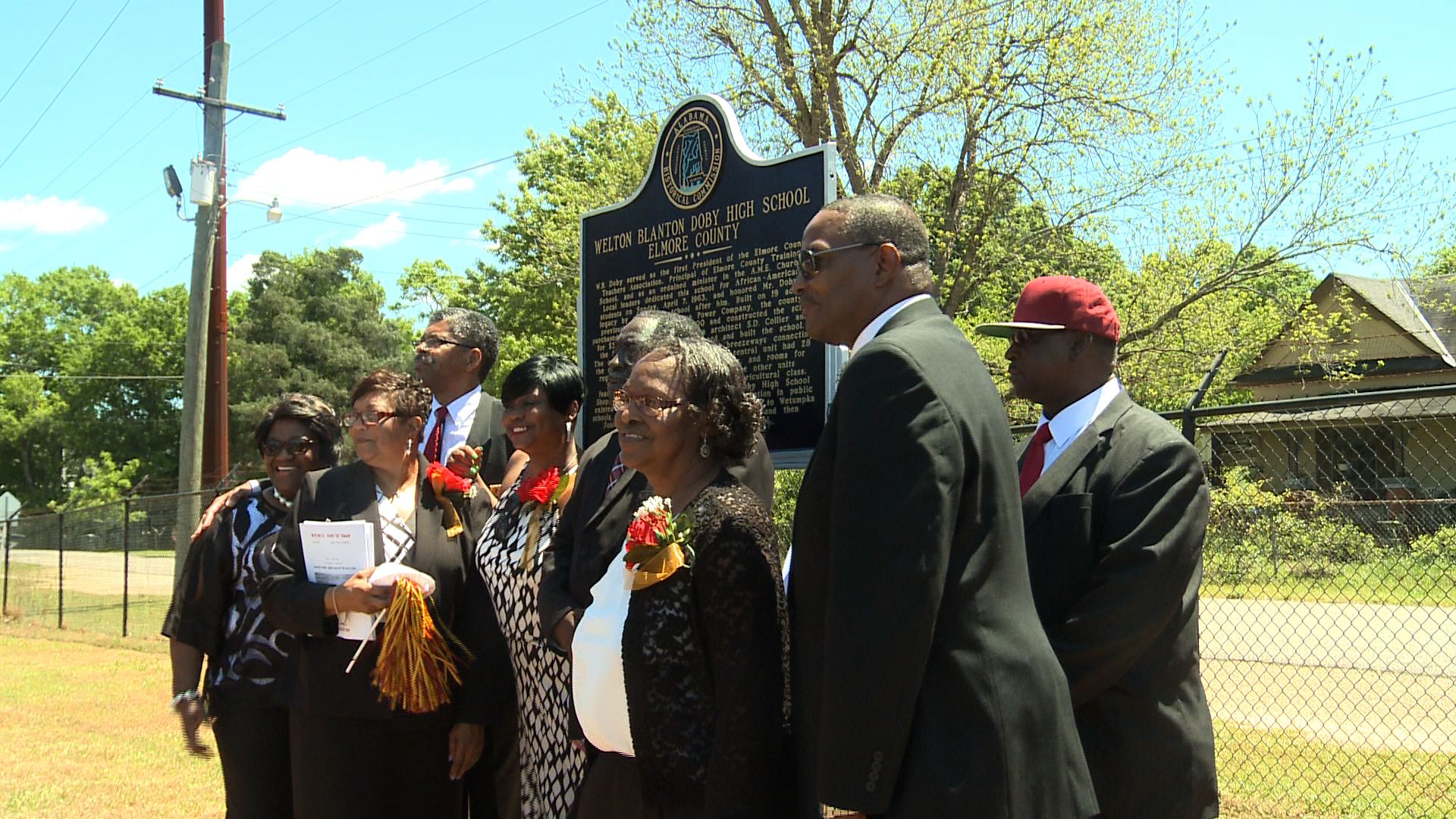 Historic Marker Unveiled at Wetumpka Elementary School WAKA 8
