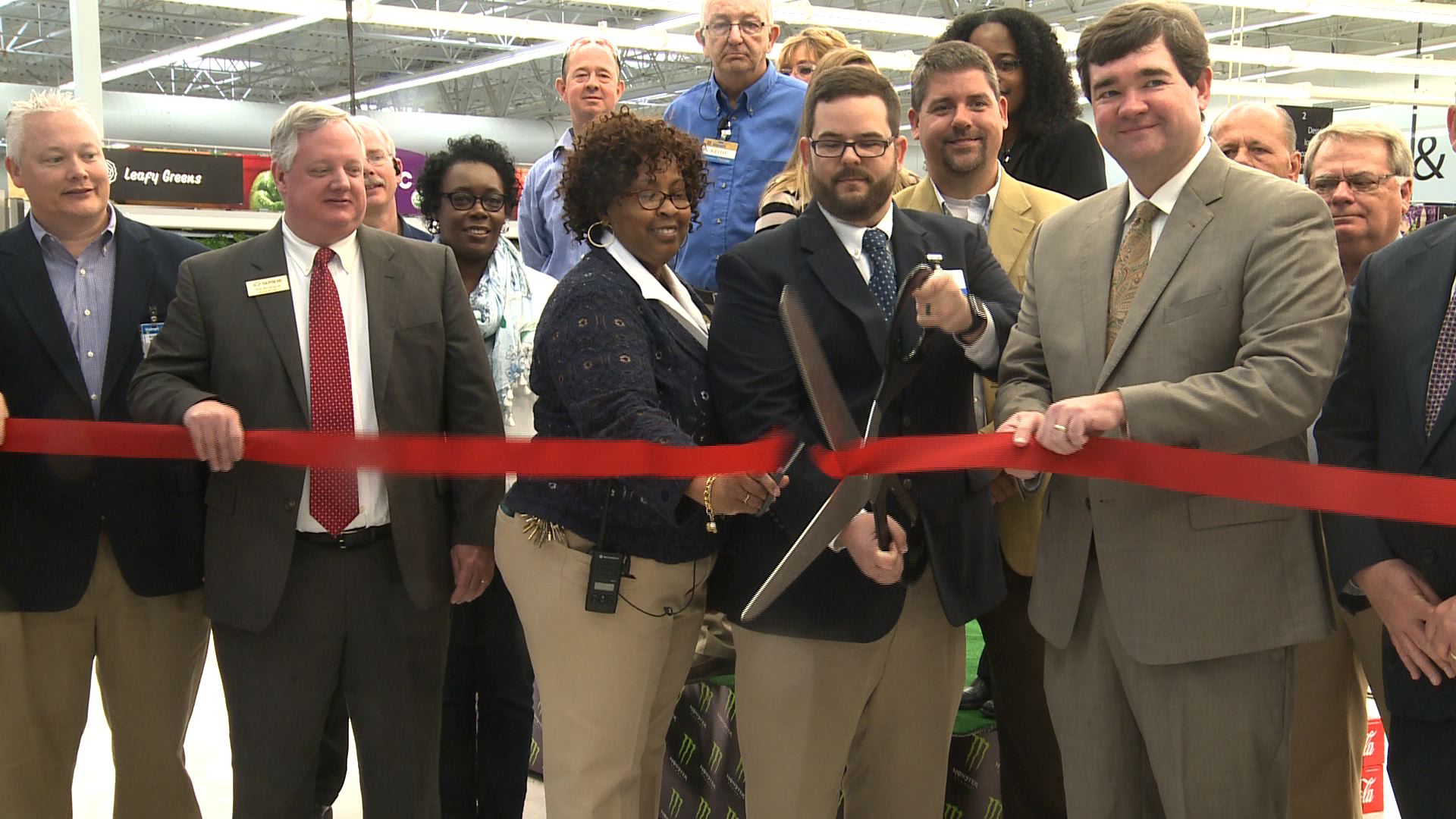 Celebrating Troy Walmart's Grand Reopening WAKA 8