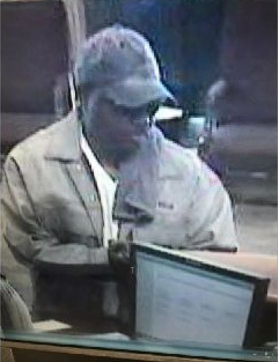 Greenville PD Releases Photos Of Bank Robbery Suspect - WAKA 8