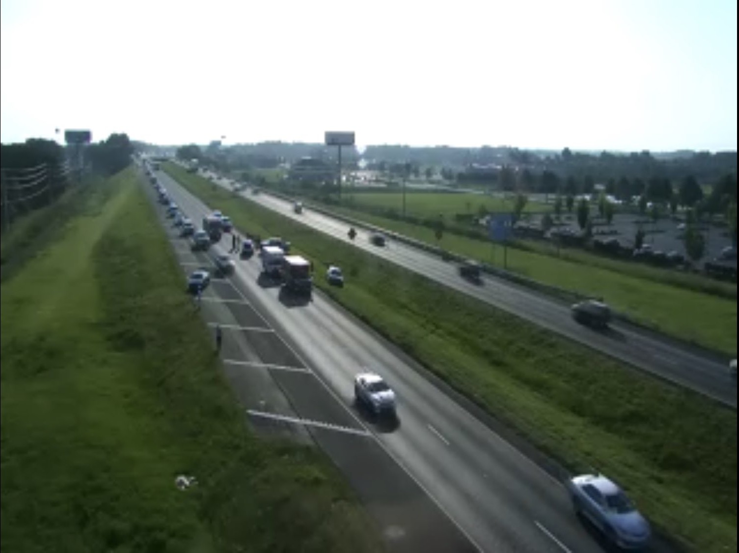 MultiVehicle Crash on I85 WAKA 8