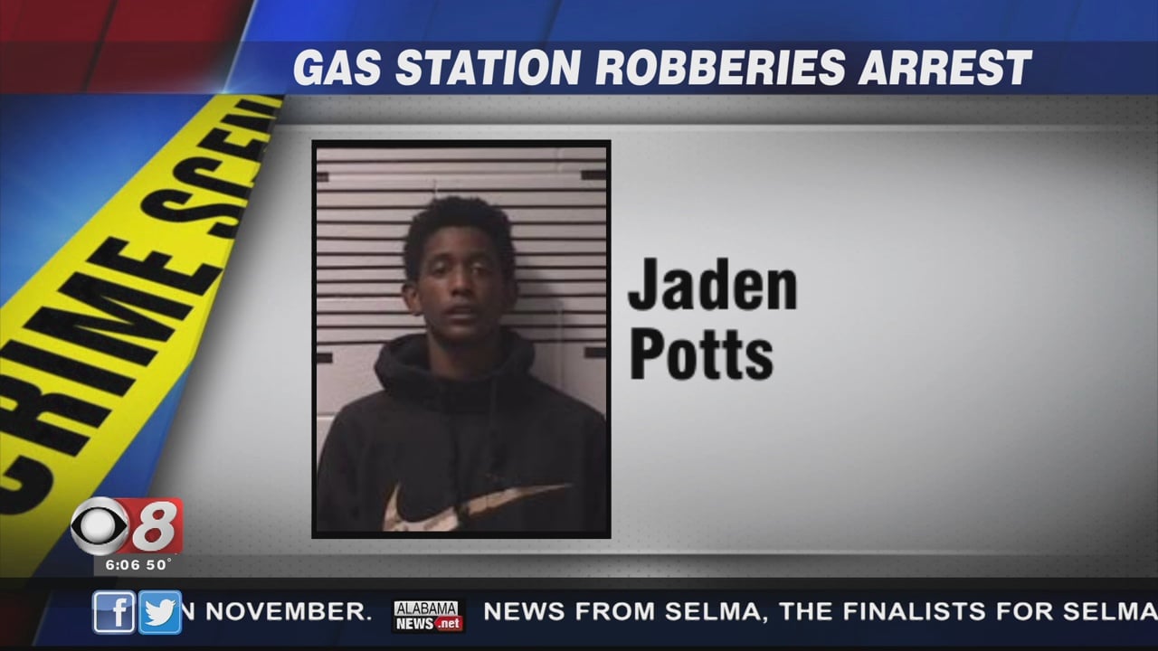 One Man, Two Juveniles Arrested in Two Gas Station Robberies - WAKA 8