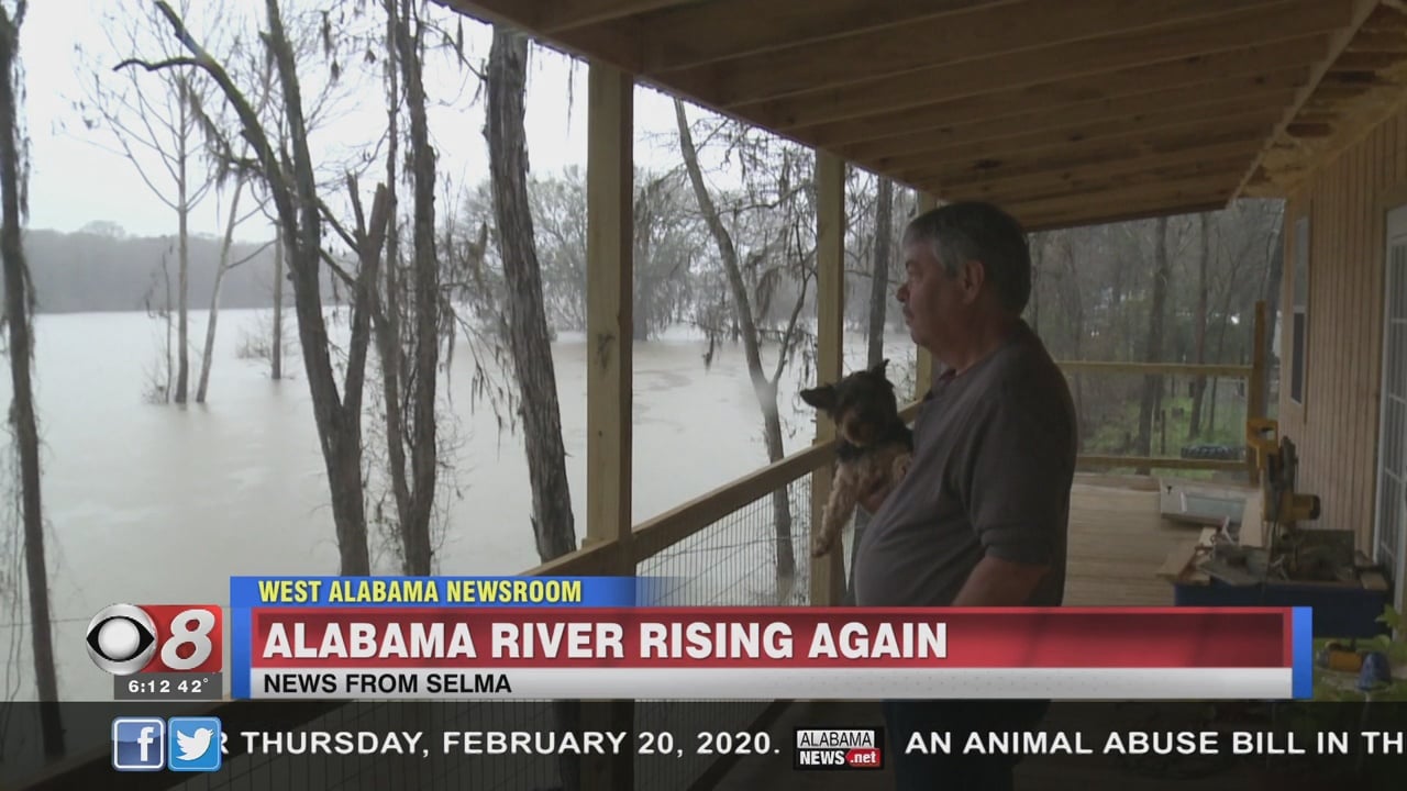 Flood Concerns Increase in Selma as Alabama River Rises - WAKA 8