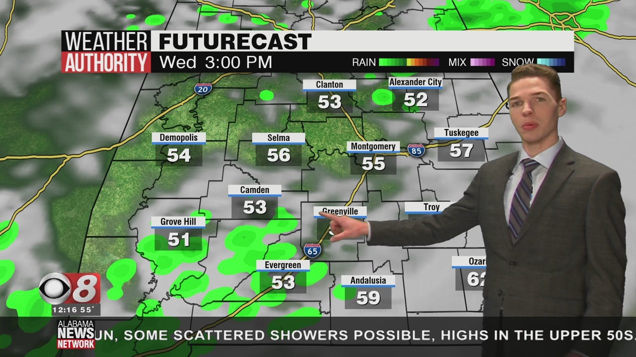 Sunshine Returns With Cool Temperatures To Close The Week - WAKA 8