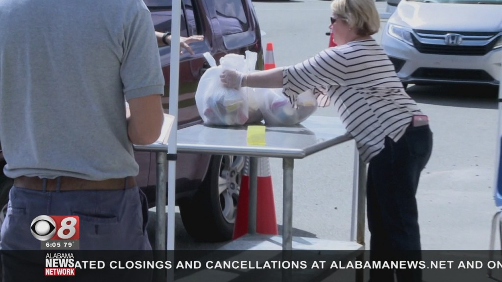 Pike Road Schools Giving Out Food