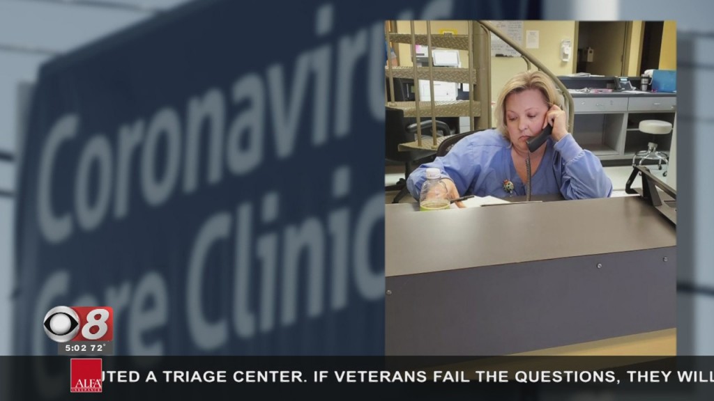 Baptist Health Workers At Testing Sites