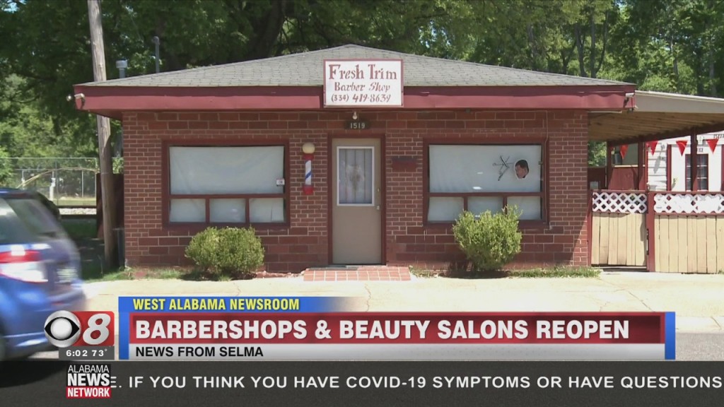 Barbershops Salons Reopen In Selma