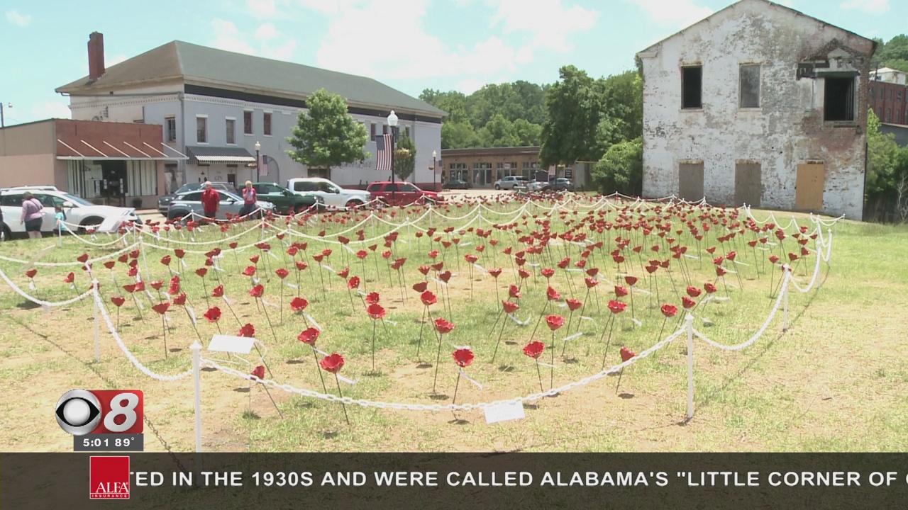 Downtown Prattville Debuts New Display in Honor of Memorial Day WAKA 8