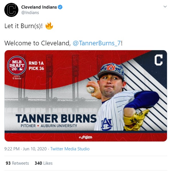 Burns To Cleveland