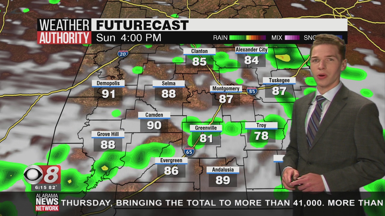 Hot And Humid With Afternoon Storms Independence Day Weekend - WAKA 8
