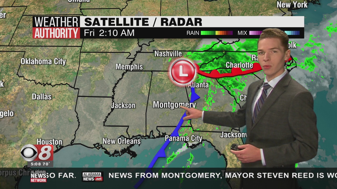 Mainly Dry But Mostly Cloudy Friday; Some Rain This Weekend - WAKA 8