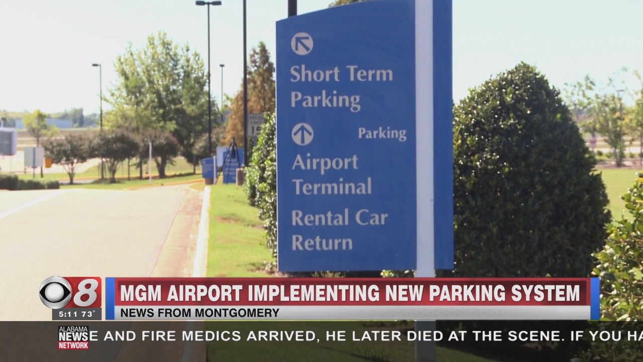 Montgomery Regional Airport Implements New Parking System WAKA 8
