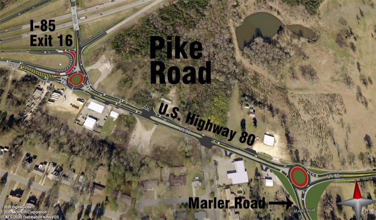 Pike Road Roundabouts