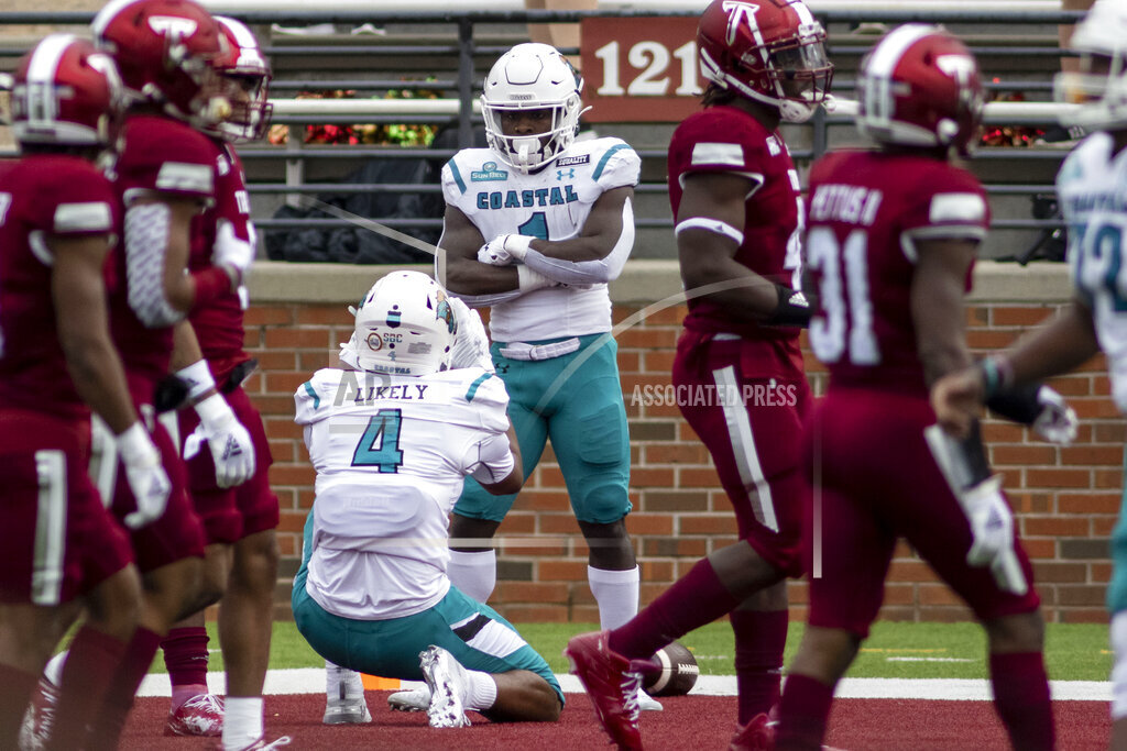 Coastal Carolina Troy Football