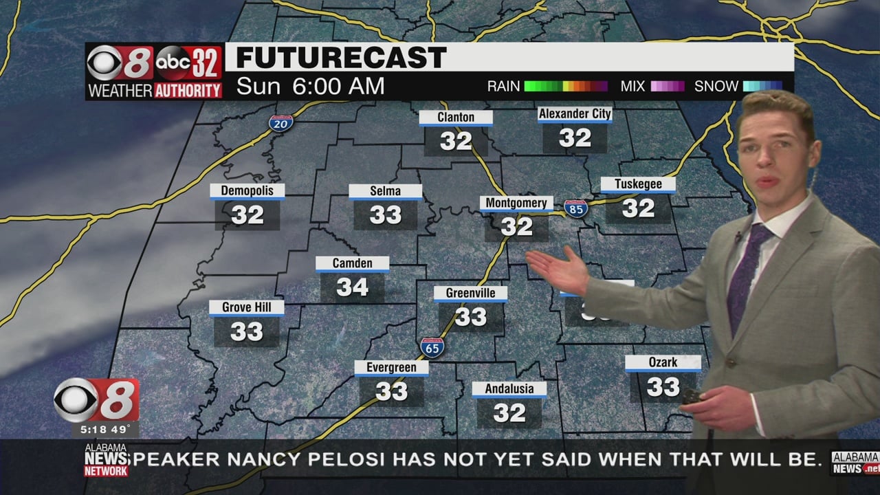 Cooler And Breezy Through The Weekend - WAKA 8