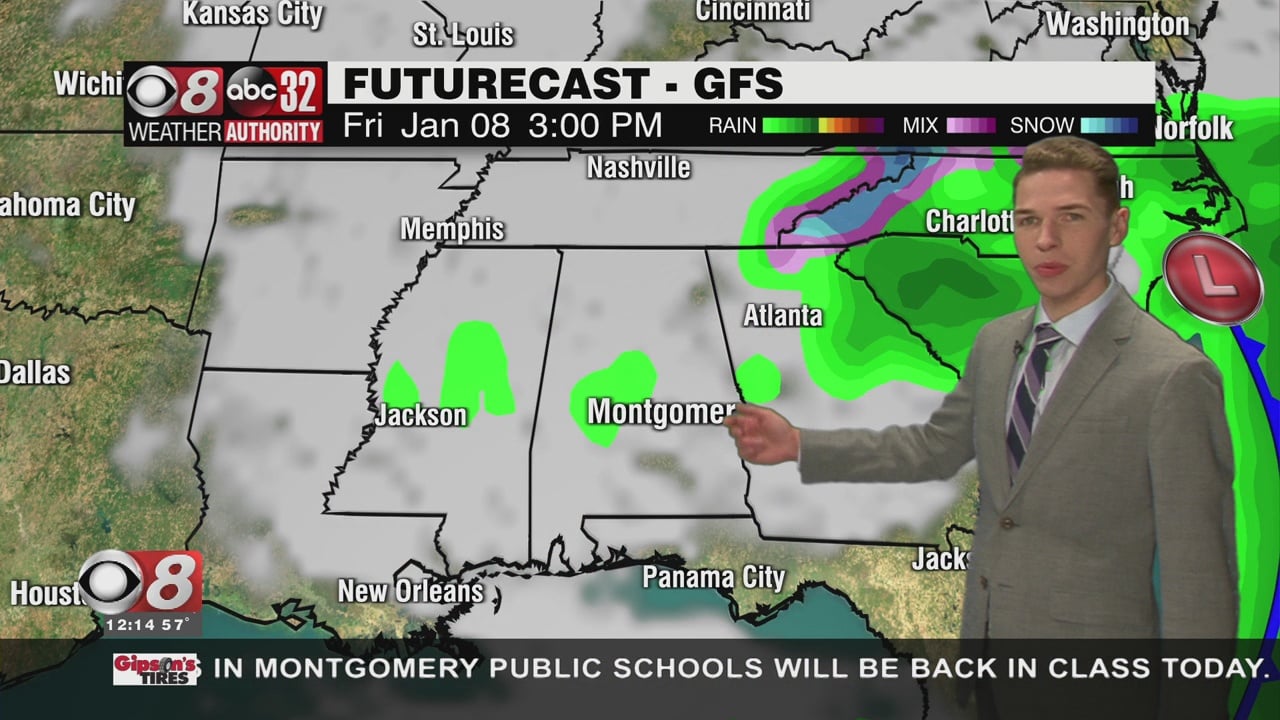 Pleasant Early This Week, But Rain Likely Thursday - WAKA 8