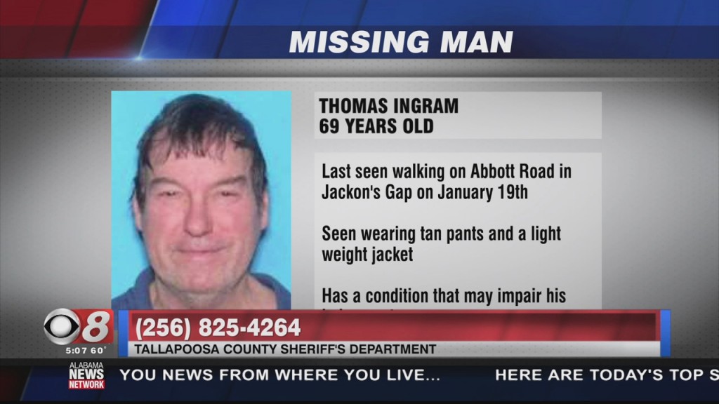 Missing Tallapoosa Man