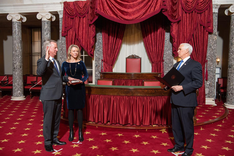Tommy Tuberville Sworn In