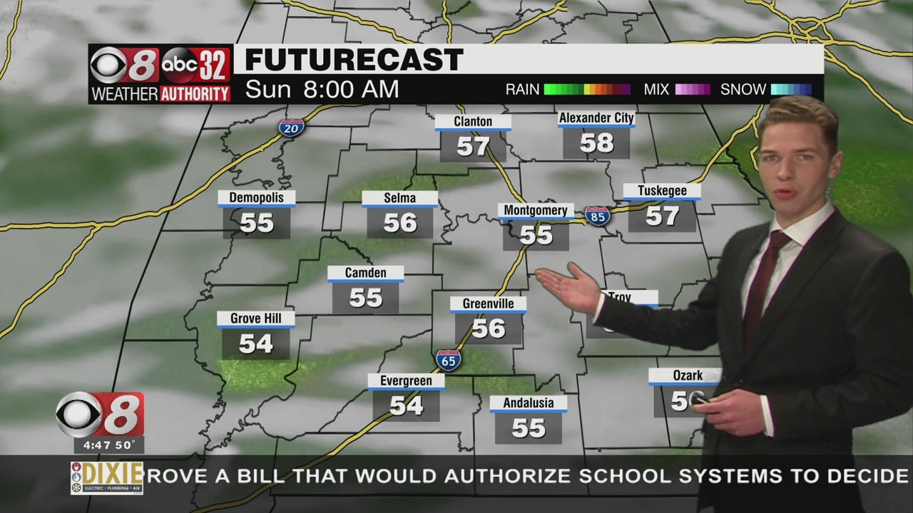 Warm Afternoons, Cool Nights, And Rain-Free Through The Weekend - WAKA 8