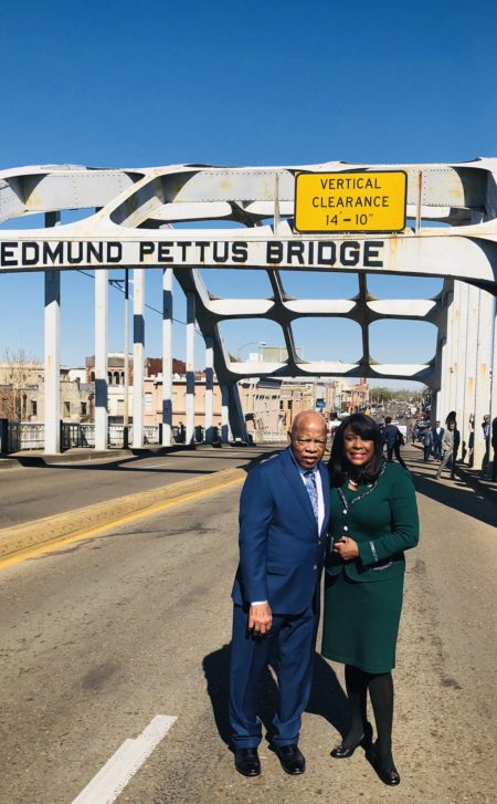 Congressman John Lewis And Congresswoman Terri Sewell