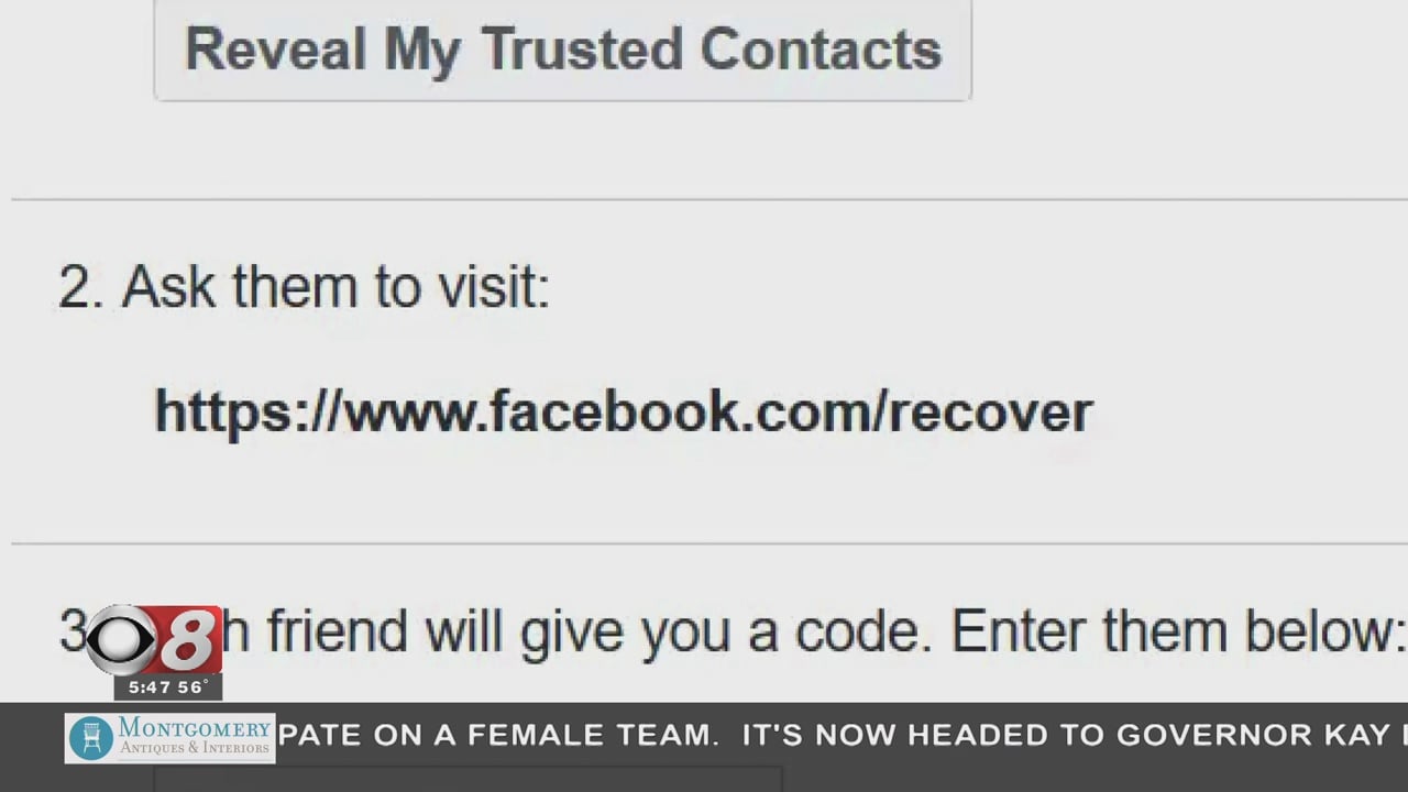 What the Tech? Remember Your Facebook Trusted Contacts WAKA 8