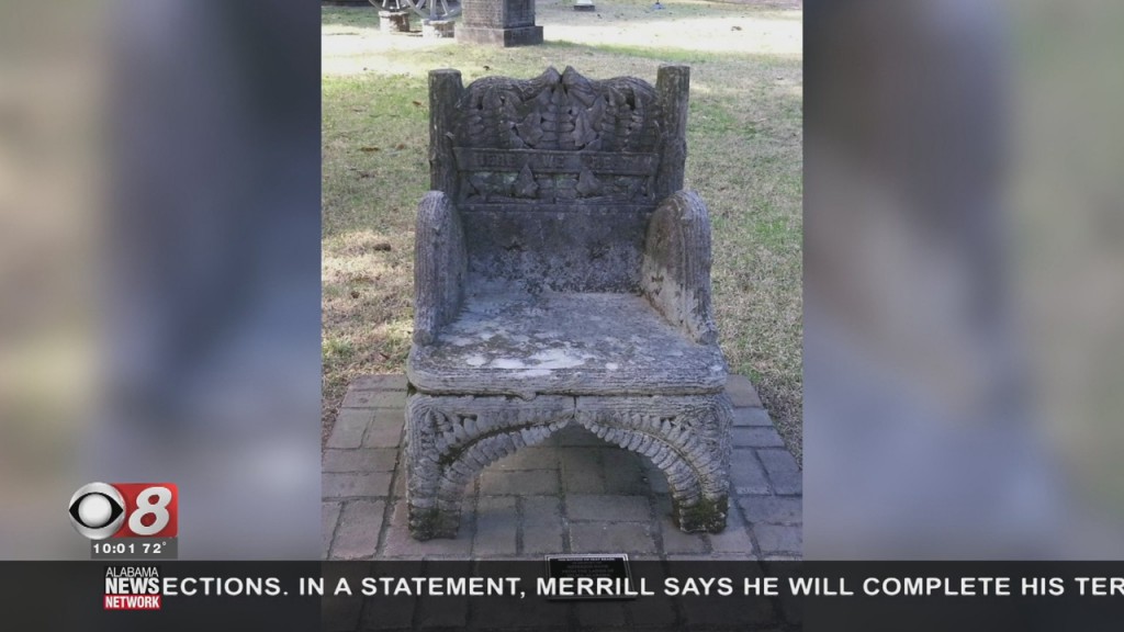 Jefferson Davis Chair 040721