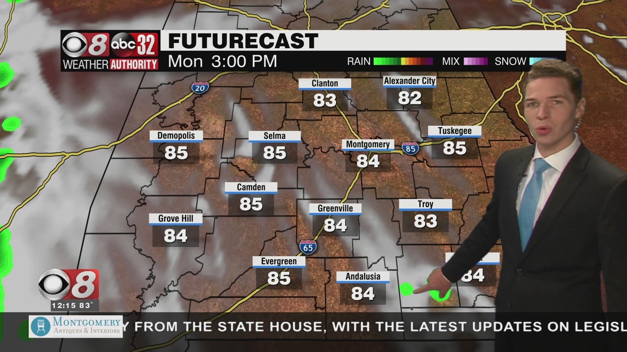 Warm With Rain Chances Slim To None This Week - WAKA 8