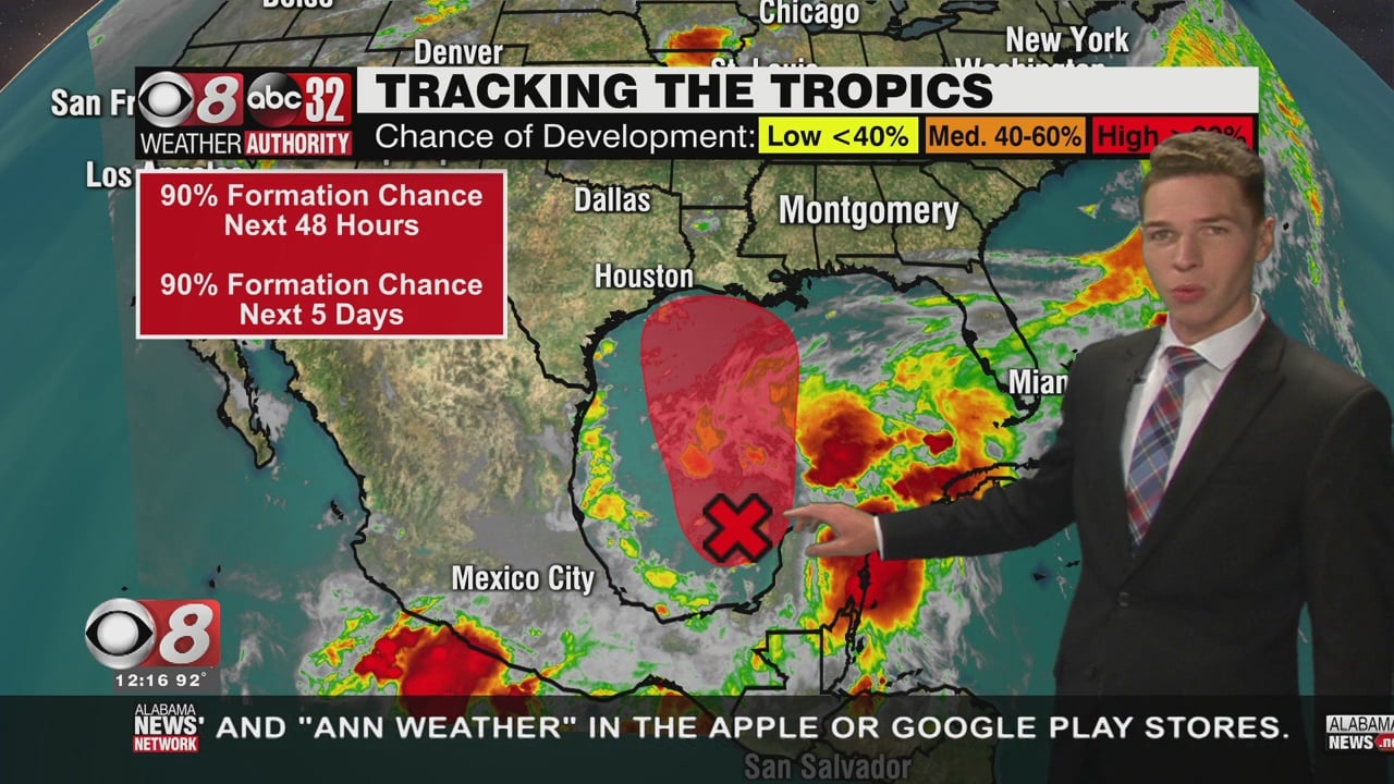 Sunshine And Dry Now; Tropical Impacts This Weekend - WAKA 8