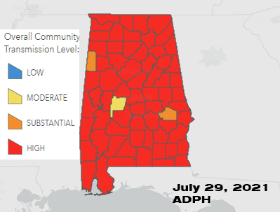 Covidtransmissionmap072921