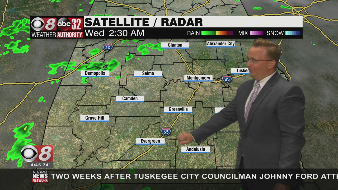 More Rain and Storms for our Wednesday - WAKA 8