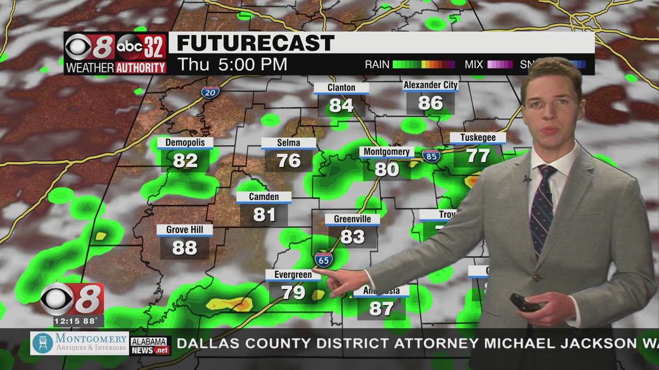 Rain Chances Decline This Weekend - WAKA 8