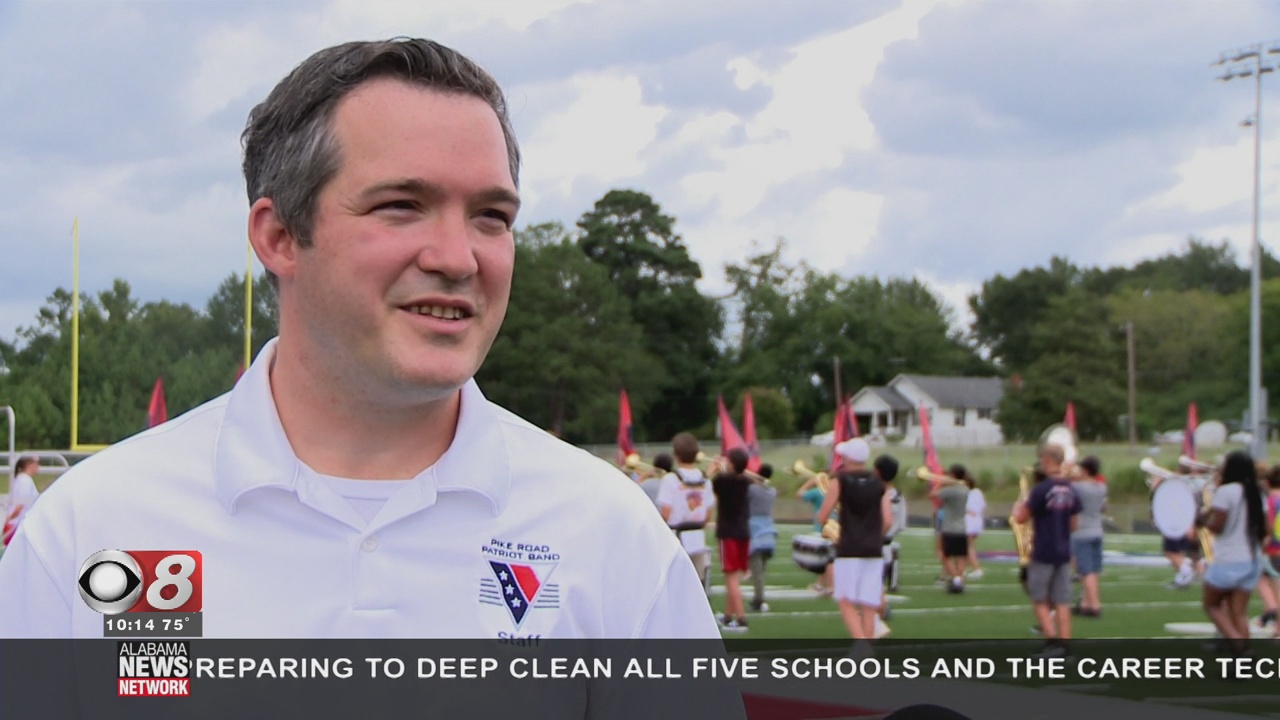 Pike Road High School Band Talks Battling Summer Heat at Practice - WAKA 8