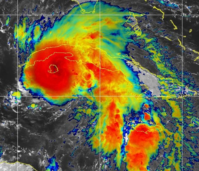 Screenshot 2021 08 27 At 12 44 52 Tropical Storm Ida At 20 7n 82 1w Noaa Nesdis Star