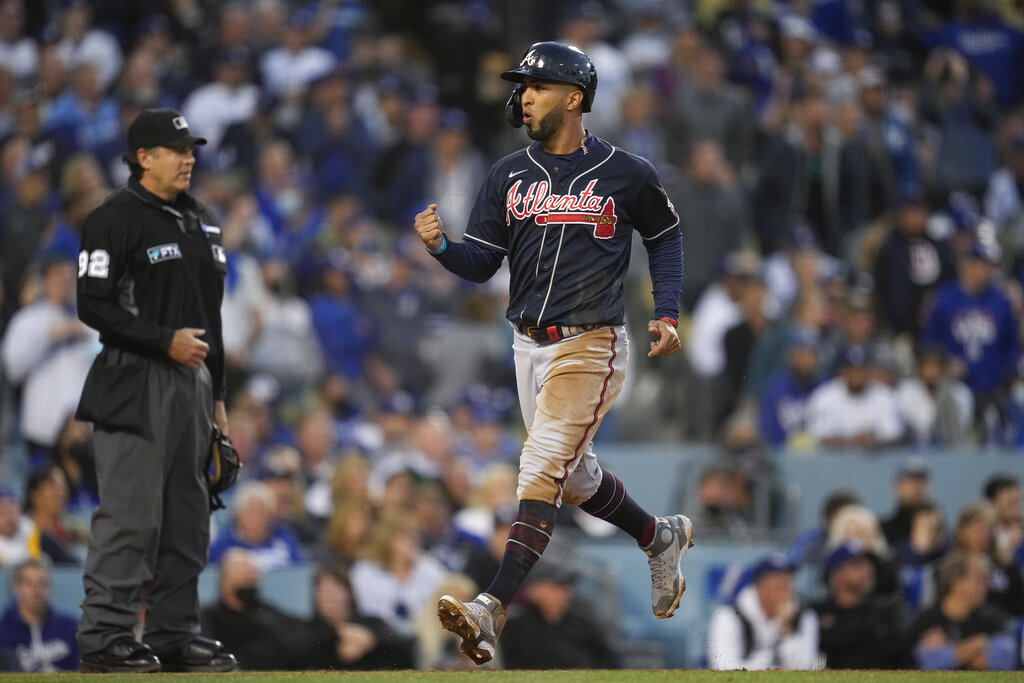 Nlcs Braves Dodgers Baseball