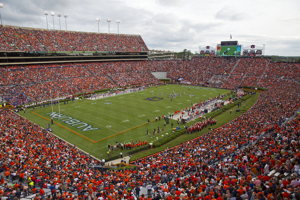 Auburn Trustees Stadium Football