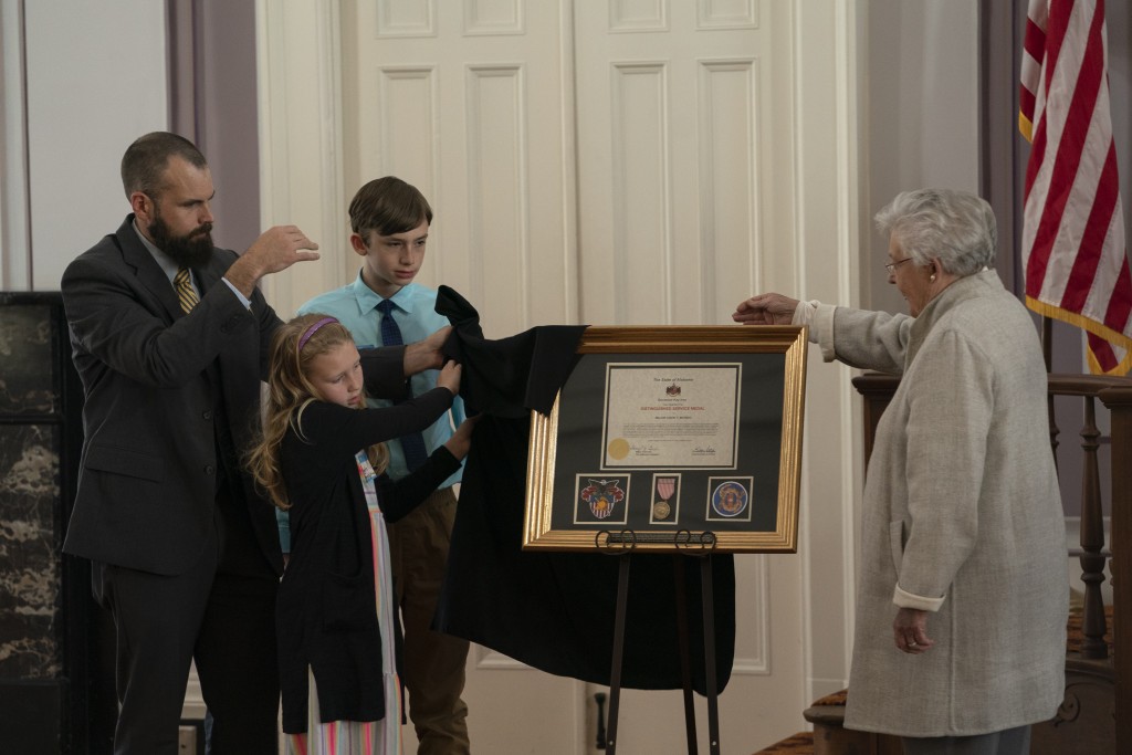 Governor Kay Ivey Major Moniac Presentation
