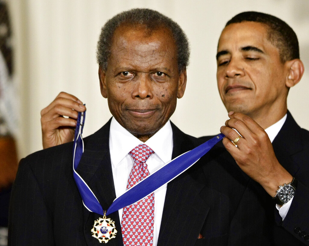 Barack Obama, Sidney Poitier