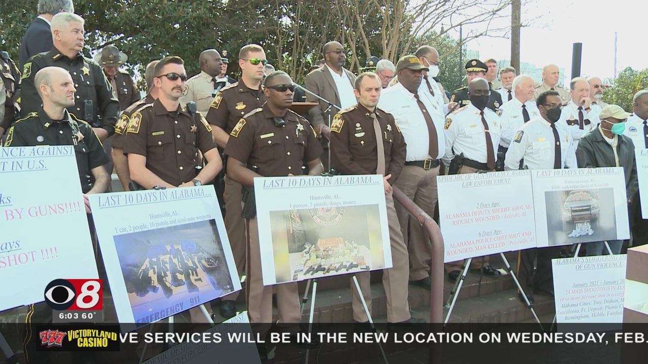 Alabama Sheriff's Association Speaks Out About Gun Legislation WAKA 8