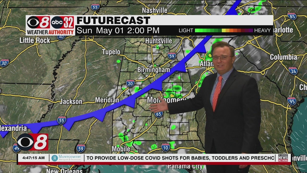 Rain Chances Return for the Weekend - WAKA 8