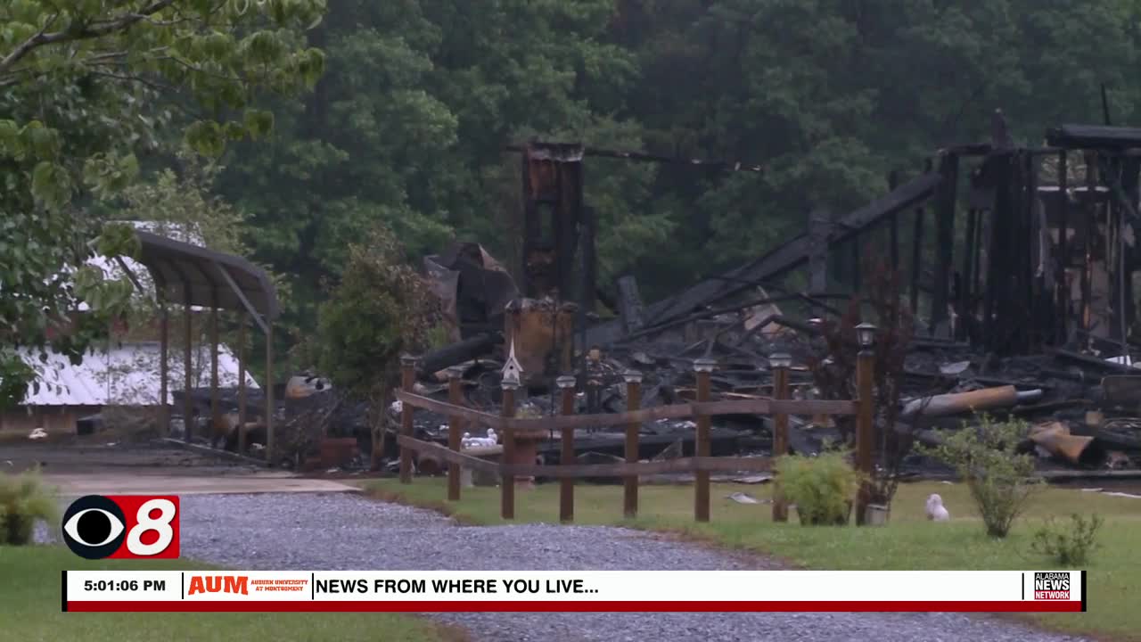 Lightning to Blame for Home Destroyed by Fire Wednesday - WAKA 8