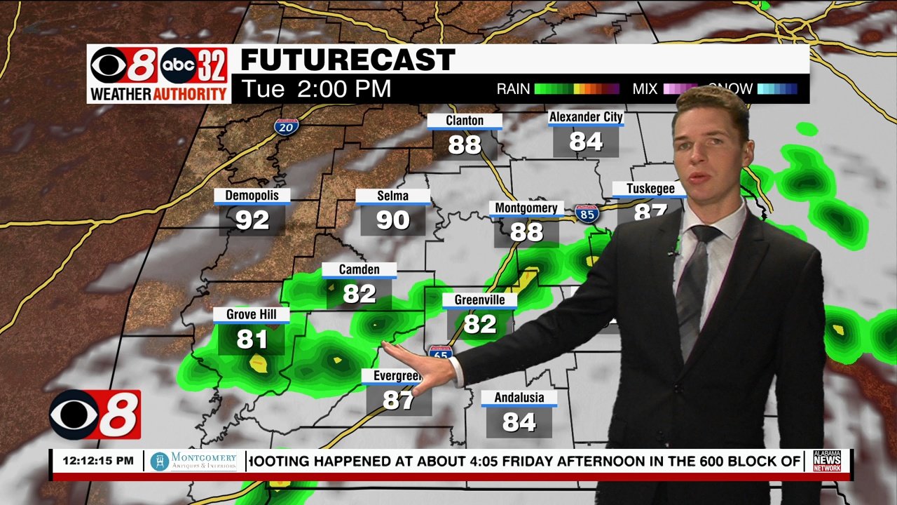 Less Hot, Still Humid, More Rain Throughout This Week - WAKA 8
