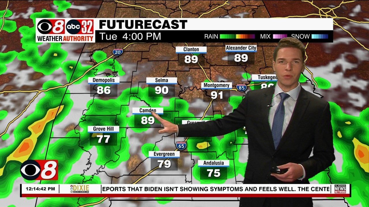 August Begins Hot But With Decent Rain Chances - WAKA 8